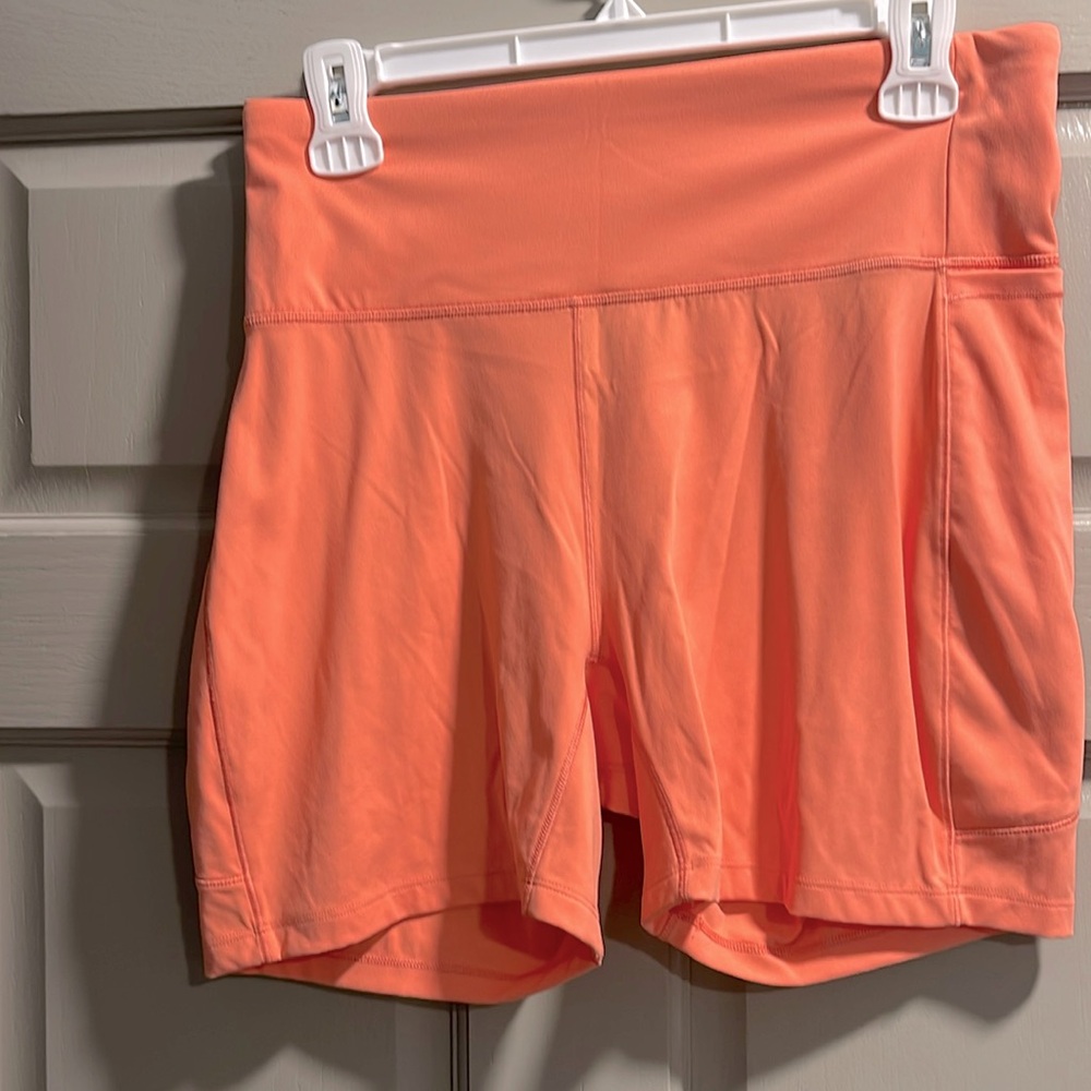 CALIA by Carrie Underwood Tangerine/Orange Athletic Shorts